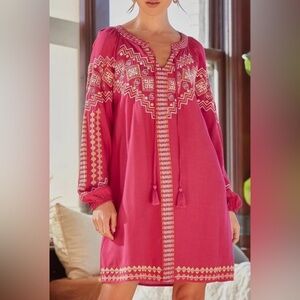 Savanna Jane Embroidered Boho Dress | Women’s Plus Size 1X